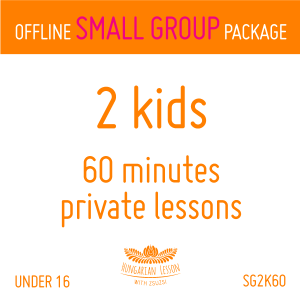 OFFLINE Private lessons package for kids in pair (60min x 10) (mns. egyéb okt. 8559)